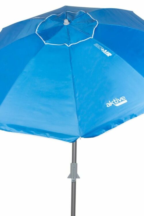 Ombrellone Aktive Azzurro 220 x 225 x 220 cm (6 Unità)